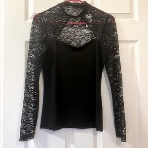 Express lace top